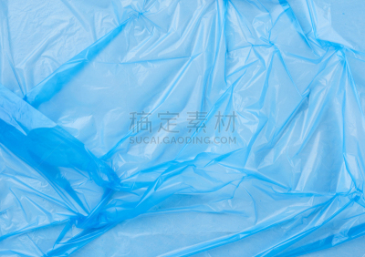弄皱的,纹理,蓝色,聚乙烯,空的,塑胶,垃圾,背景,满画幅,循环利用