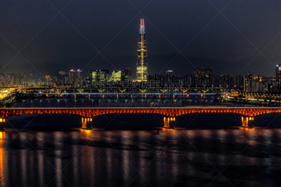塔,桥,视角,著名景点,韩国,建筑特色,朝鲜半岛,户外,建筑,城市
