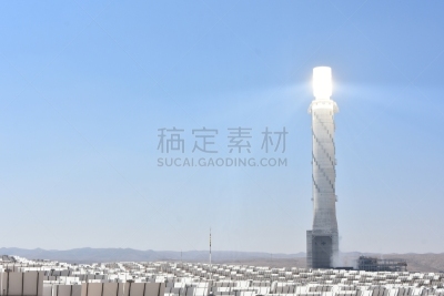 太阳能,塔,电源,环境,技术,环境保护,电力线,现代,商业金融和工业,涡轮