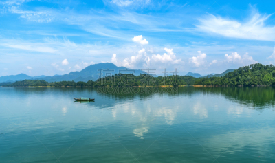 地形,千岛湖,俄亥俄河,风景,户外,夏天,绿色,蓝色,著名景点,高处