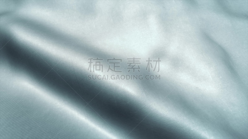 Empty white clear waving in wind. 3d rendering