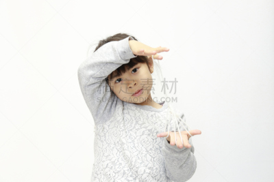 日本人,进行中,女孩,翻线游戏,老年人,背面视角,五个人,白色,可爱的,仅日本人