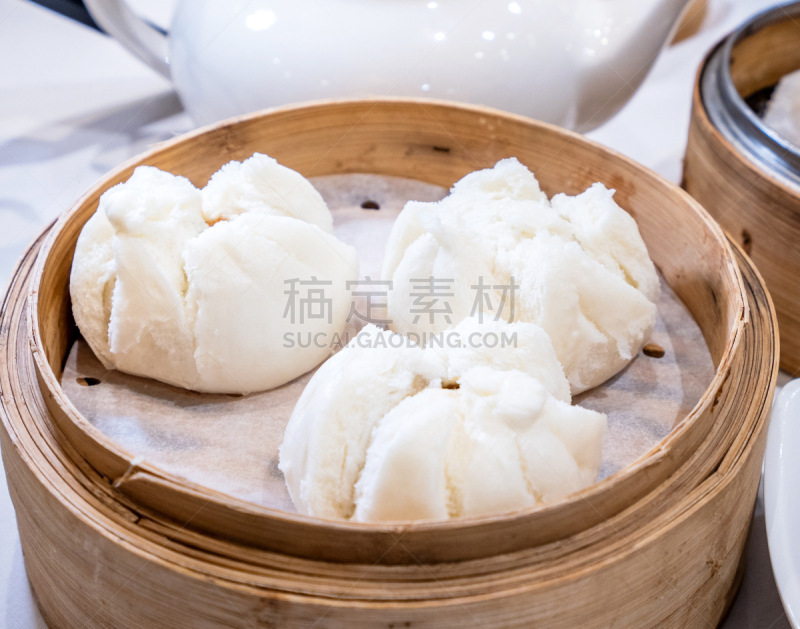 热,清新,特写,亚洲,餐馆,蒸锅,食品,美味,点心,烧包