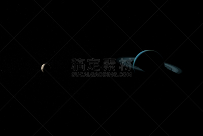Oberon,行星,太空,卫星,天王星,三维图形