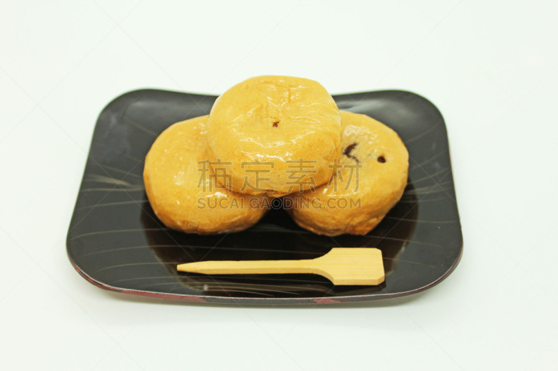 甜豆沙,日本,小甜面包,塞满了的,饮料,茶,绿茶,清新,日本点心,蛋糕