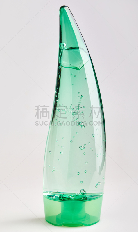 白色背景,装管,发胶,芦荟,绿色,背景分离,塑胶,瓶子,美容