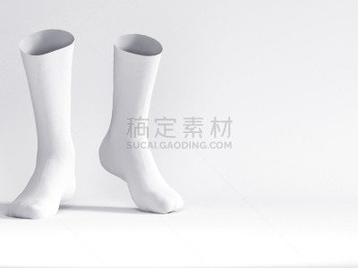三维图形,白色,袜子,绘画插图,活力,运动,立体图像,纺织品,舒服,长的