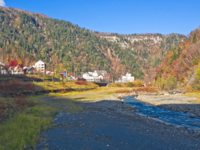 层云峡,日本,乡村,温泉,北海道,上川支厅,雪,著名景点,大雪山