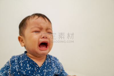 悲哀,蓝色,婴儿,和服,衣服,可爱的,人,健康保健,身体状况,一个人