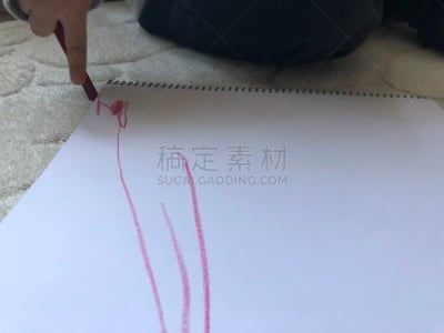 儿童,作画