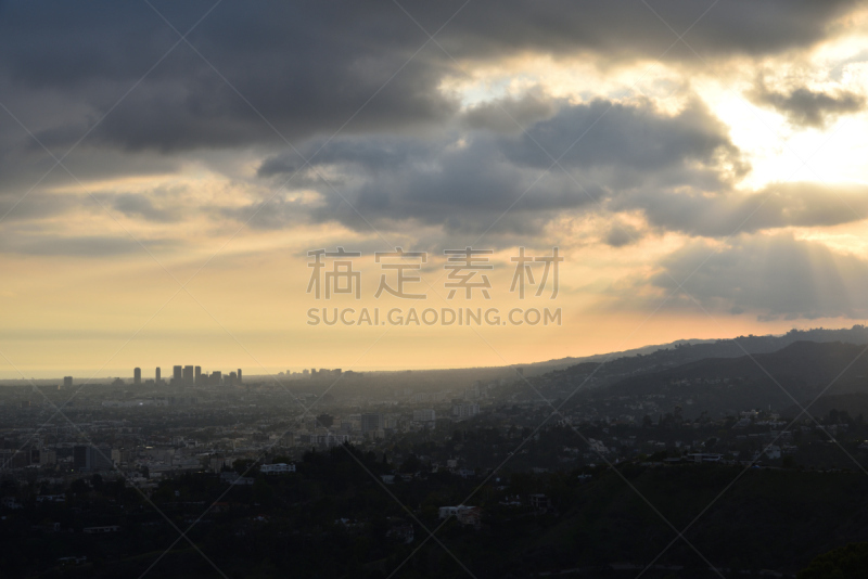 洛杉矶县,都市风景