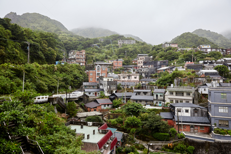 Jiufen, a famous tourist destination in Taiwan.