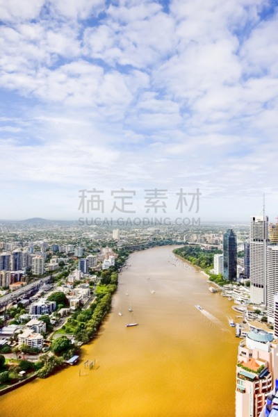 城市,建筑外部,褐色,湖,船,交通,技术,炊具,布里斯班,瓷砖