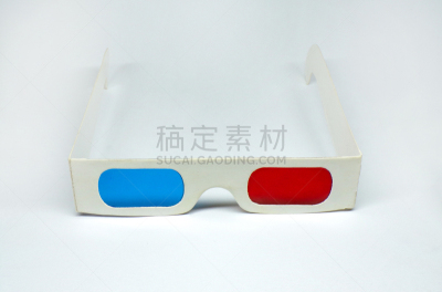 眼镜,三维图形,电影,分离着色,组图,电视机,白色背景,观看