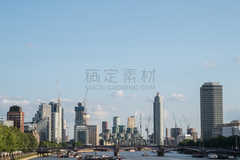 英国,沃克斯豪尔,伦敦,全貌,办公大楼,国际著名景点,商务,城市生活,现代,著名景点