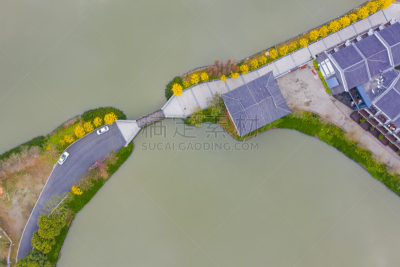 公园,湿地,东莞,航拍视角,湖,水乡,传统,草坪,汽车,环境