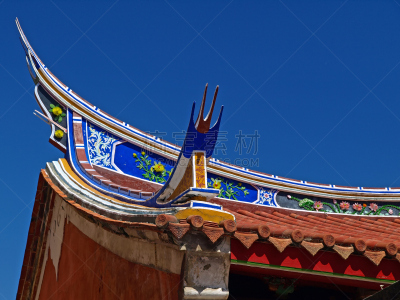屋檐,寺庙,职权,道教,灵性,古董,艺术,水平画幅,无人,东亚
