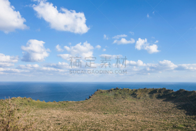 自然,人,世界遗产,云,图像,海洋,西归浦,太平洋,著名景点,韩国