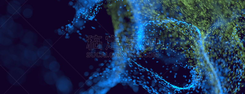 背景,全景,粒子,华丽的,科技,空间探索,纳米技术,彩色背景,技术,分子