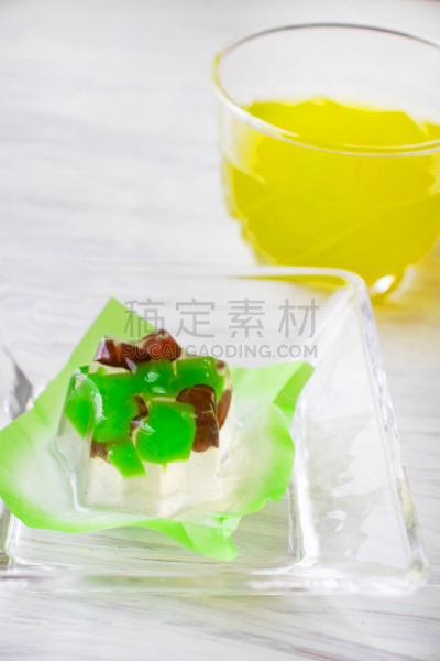 日本点心,夏天,日本,糖果店,饮料,茶,寒冷,绿茶,清新,食品