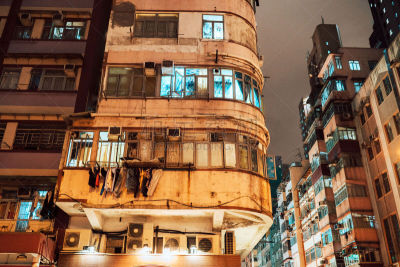公寓,旅行者,人,户外,黄昏,夜晚,色彩鲜艳,多色的,拥挤的,著名景点