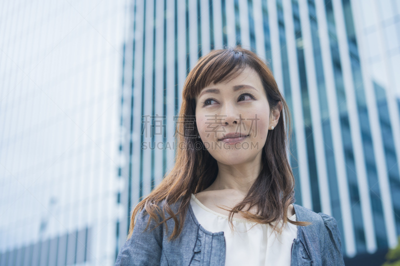女商人,注视镜头,商务,专业人员,结论,仅日本人,肖像,一个人,远程工作,工作母亲