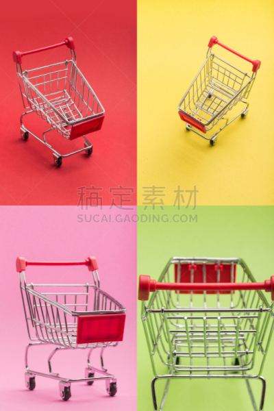 购物车,巨大的,商务,津贴,顾客,购物中心,商品,创造力,手推车,垂直画幅