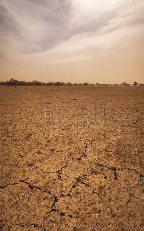 地形,尘暴,破碎的,偏远地区,陆地,地平线,干热气候