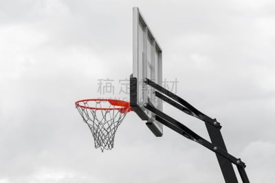 户外,天空,街道,篮球框,无人,自由,篮球运动,云,图像,水平画幅