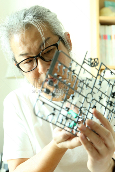 业余爱好,部分,一个物体,仅日本人,比例,仅男人,玩具,塑胶,仅一个男人,小的
