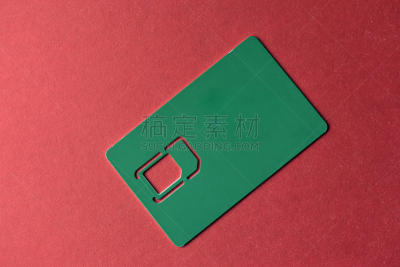 SIM卡,在下面,绿卡情缘,红色背景
