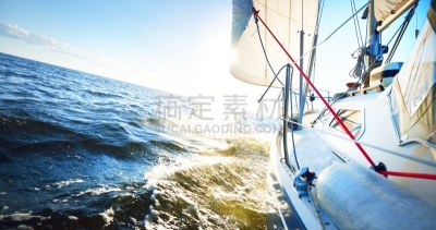 倾斜视角,风,前进的道路,风景,有帆船,船,挪威,旅途,帆,运动