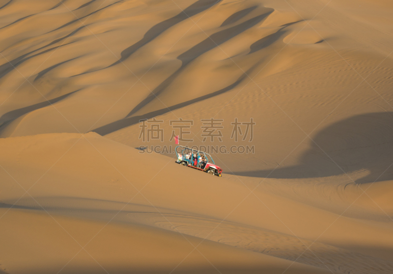 中国,库木塔格沙漠风景区,热,平流层,世界遗产,图像,著名景点,干的,旅游目的地,天山山脉