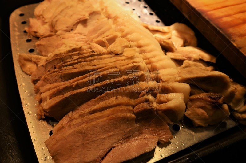 传统,猪肉,煮食,韩国食物,清新,饮食,食品,图像,健康生活方式,自制的
