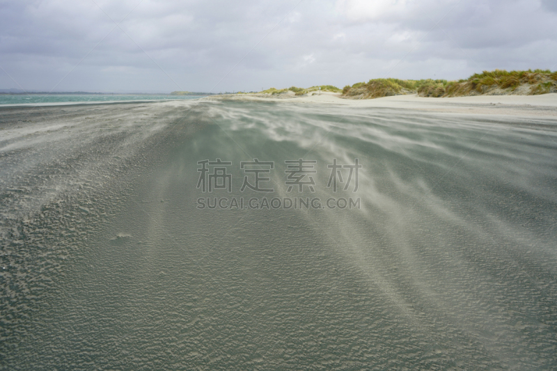 风,沙子,海滩,海洋生命,环境,天气,英国,海岸线,暴风雨,海床