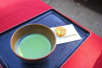 绿茶,饮料,茶,日本点心,热饮,甜食,日本,黄色,红色,季节