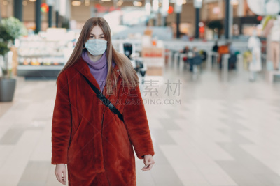 室内,青年女人