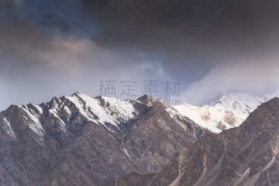 秋天,地形,自然,巴基斯坦,南迦帕尔巴特峰,山谷,冰河,喀喇昆仑山,风景,乔戈里峰