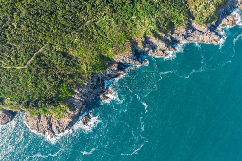 风景,海滩,全球地质公园,公园,无人机,晴朗,洞穴,自然,陡峭