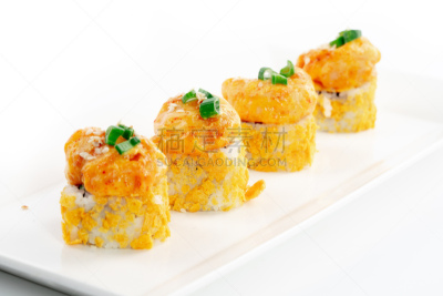 寿司,食品,白色背景,东亚,传统,背景分离,日本食品,米,绿芥末酱,酱汁