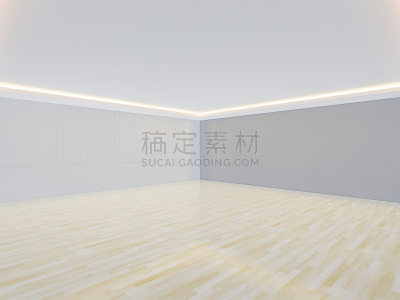 住宅房间,空的,三维图形