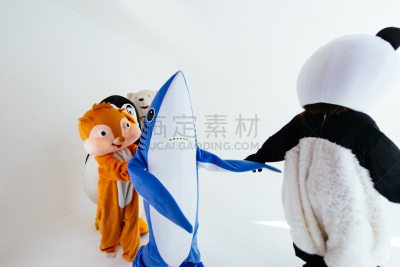吉祥物,动物群,玩具,肖像,已灭绝生物,鲨鱼,动物,旅游嘉年华,舞蹈