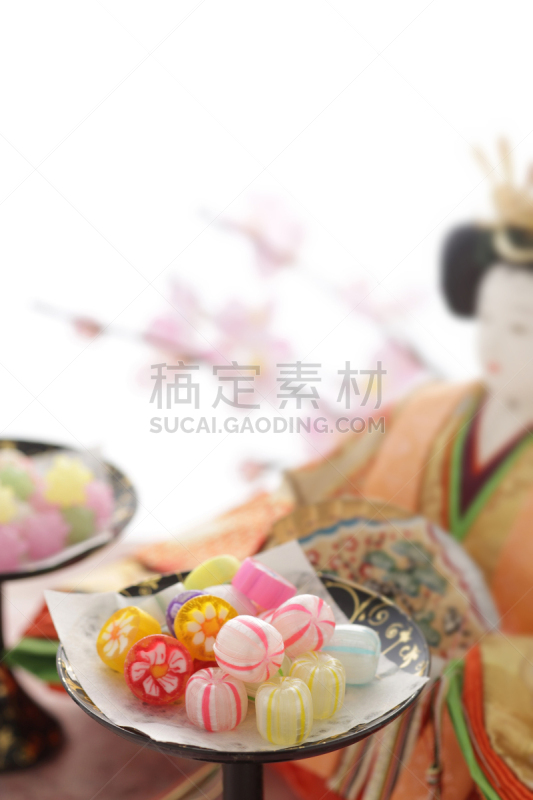 传统,日本,传统节日,事件,糖果店,彩色背景,橙色,皱霰,糖果,甜食