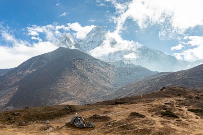 尼泊尔,珠穆朗玛峰,阿马达布朗峰,徒步旅行,大本营,运动,景观设计,灵感,世界遗产,技术