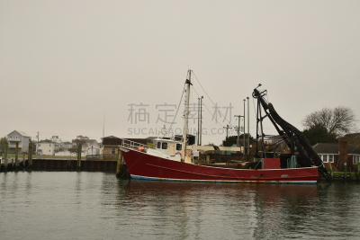 拖捞船,海港,海洋城,西