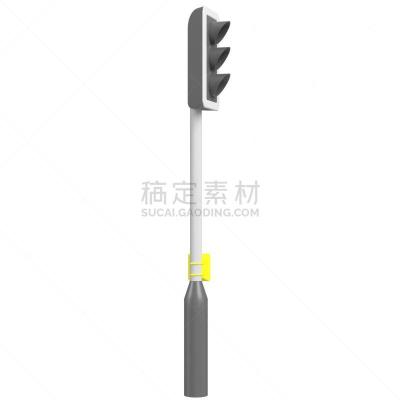 杆,红绿灯,人行横道,按钮,行人交叉路标志,城市生活,交通,路口,行人,绘画插图