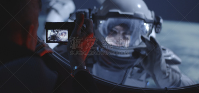 宇航员,太空行走,空间站,太空船,空间探索,太空服,仅男人,窗户,乘务员