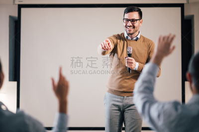 研究会,观众,演说家,商务,事件,商务研讨会,仅男人,扬声器,幸福