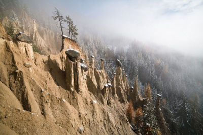 金字塔,冬天,地球,上阿迪杰,环境,云,雪,天气,著名景点,自然美