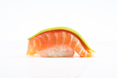 寿司,食品,白色背景,东亚,传统,清新,背景分离,米,加利福尼亚,绿芥末酱